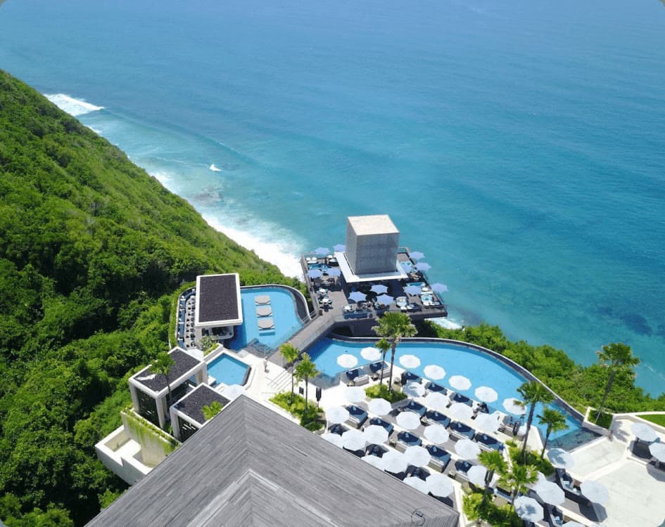 Beach near the Luma site in Uluwatu